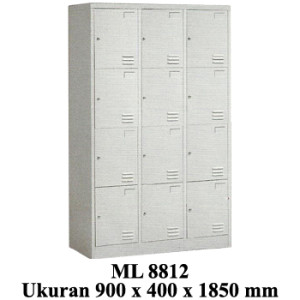 Loker 12 Pintu Modera ML-8812