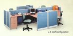 Partisi Kantor Uno 4 Staff