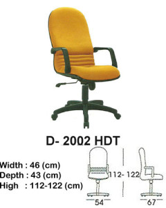 Kursi Director & Manager Indachi D- 2002 Hdt