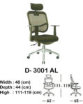 Kursi Director & Manager Indachi D- 3001 Al