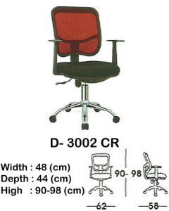 Kursi Director & Manager Indachi D- 3002 Cr