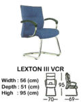 Kursi Director & Manager Indachi Lexton III Vcr