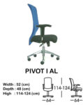 Kursi Director & Manager Indachi Pivot I Al