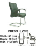 Kursi Director & Manager Indachi Preso III Vcr