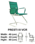 Kursi Director & Manager Indachi Presti III Vcr