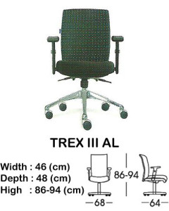 Kursi Director & Manager Indachi Trex III Al