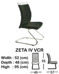 Kursi Director & Manager Indachi Zeta IV Vcr