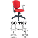 Kursi Staff & Sekretaris Chairman SC 1107