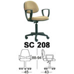Kursi Staff & Sekretaris Chairman Sc 208