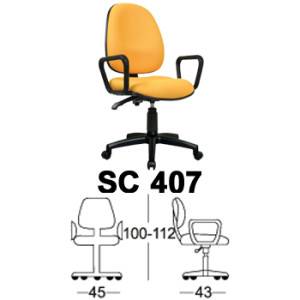 Kursi Staff & Sekretaris Chairman SC 407