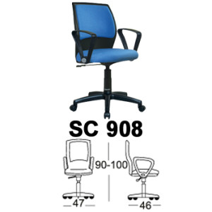 Kursi Staff & Sekretaris Chairman SC 908