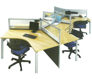 Partisi Kantor Modera 3 Series 6 Staff