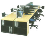 Partisi Kantor Modera 3 Series S 6 Staff