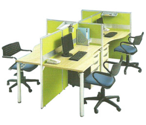 Partisi Kantor Modera 3 Series H 4 Staff