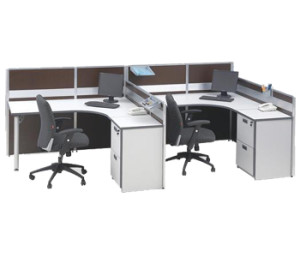 Partisi Kantor Modera 3 Series 2 Staff