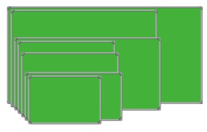 Softboard Sakana 60X90 Gantung