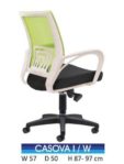 Kursi Kantor Indachi Casova I White