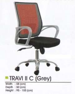 Kursi Kantor Donati Travi II C Grey
