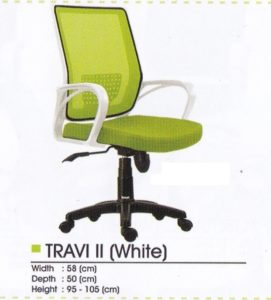 Kursi Kantor Donati Travi II White 